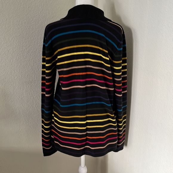 Sonia Rykiel Women's Stripe Print Cardigan - Picture 6 of 8